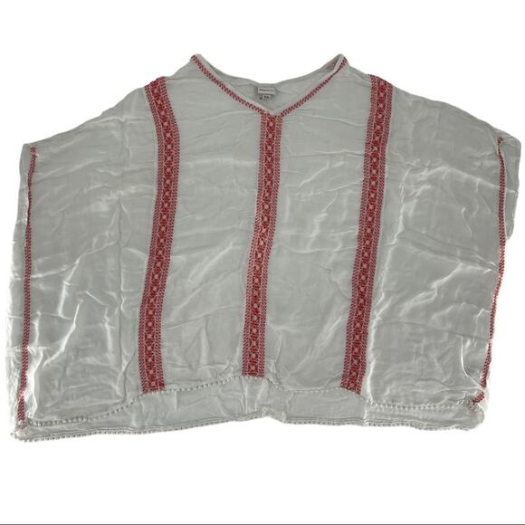 Merona Women's Lightweight Embroided Boho Swim Coverup Size Medium M - Picture 6 of 10